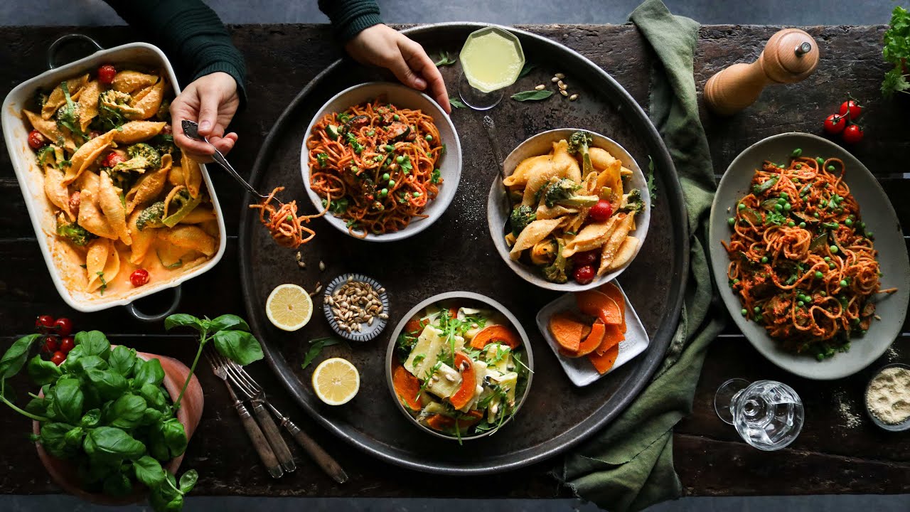 7-ingredient meals creamy vegan pastas