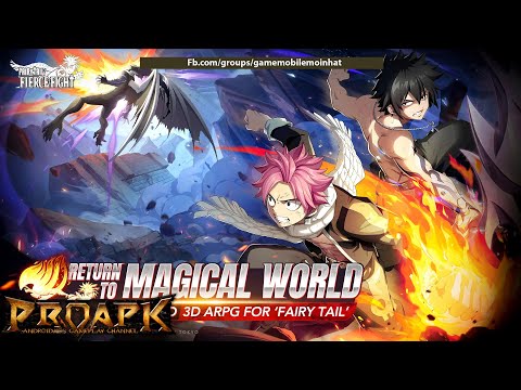 FAIRY TAIL Fierce Fight Gameplay Android / iOS (Official Launch) - YouTube