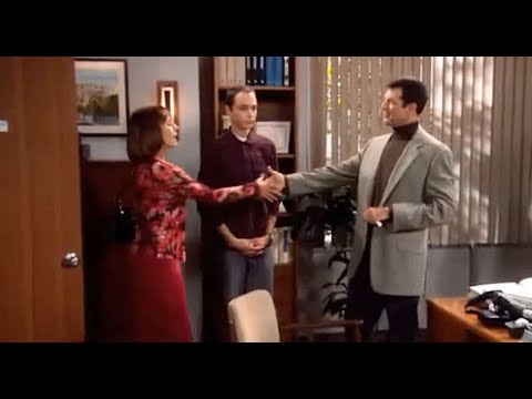 SHELDON RECUPERA su TRABAJO gracias a su MAMÁ | TBBT