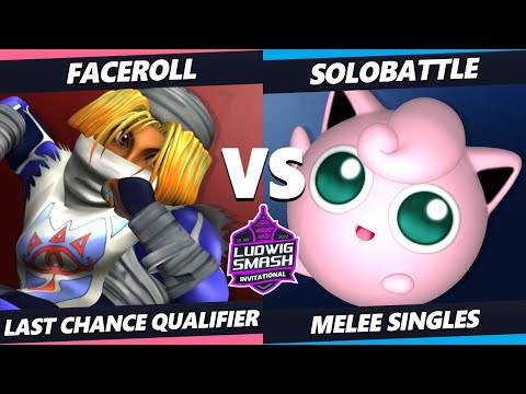 Ludwig Invitational - Faceroll (Sheik) Vs. Solobattle (Jigglypuff) SSBM Melee Tournament