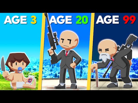 Surviving 99 Years As A HITMAN In GTA 5!