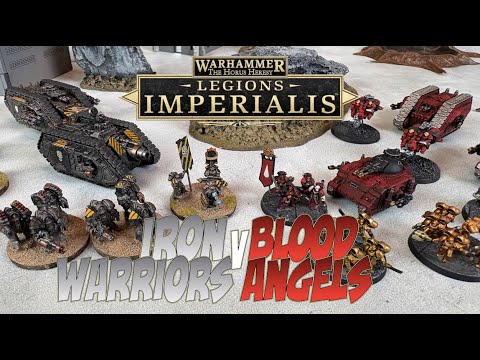 Legions Imperialis: Blood Angels v Iron Warriors