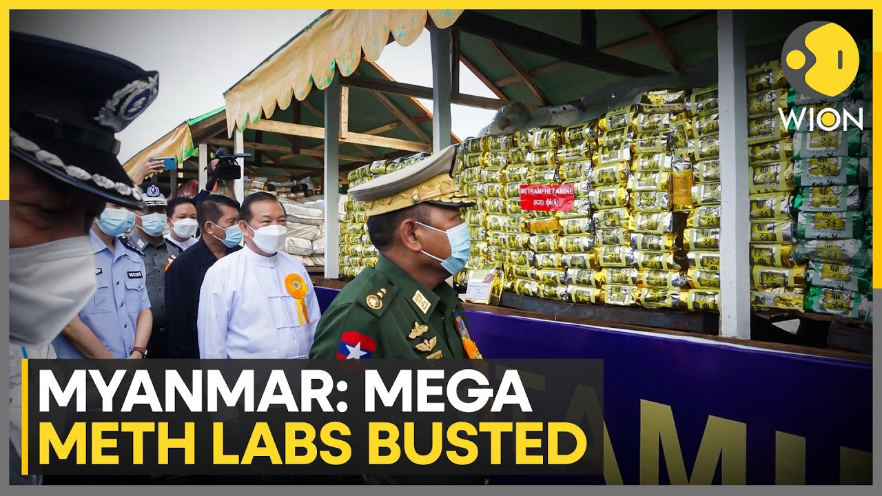 Myanmar’s MilitaryJunta: Biggest Anti-Drugs Operation in Myanmar's History | WION