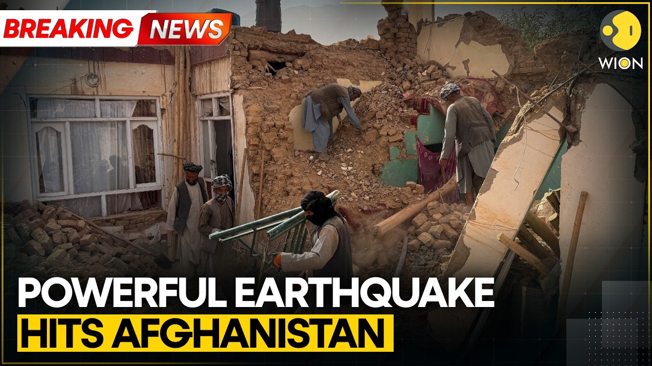 Quake Hits Afghanistan's Hindu Kush Region , Tremors Felt in Delhi, J&k | WION BREAKING