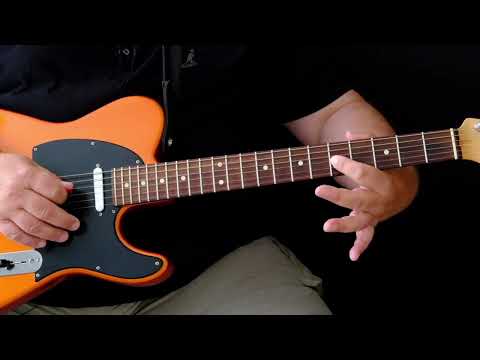 Using A Triplet Feel Blues Lead Guitar Solo For Beginners.