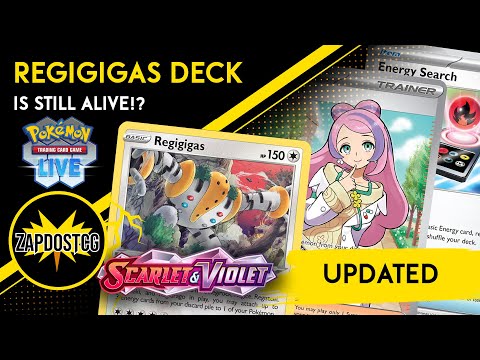 Regigigas Deck Is Still Amazing - Post Rotation Gameplay Scarlet & Violet (Pokemon TCG)
