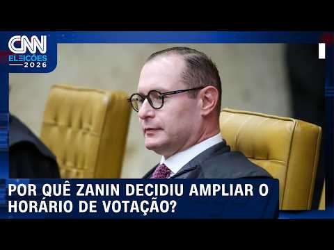 Por quê Zanin ampliou o horário de votação até às 19h? Entenda | CNN ELEIÇÕES
