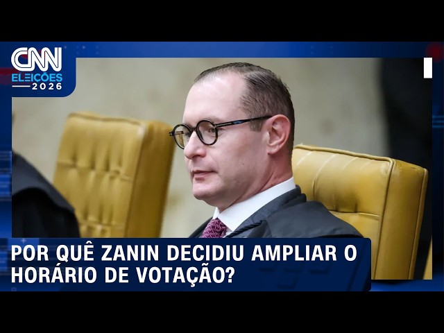 Por quê Zanin ampliou o horário de votação até às 19h? Entenda | CNN ELEIÇÕES