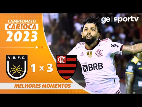 Gols e lances de Volta Redonda x Flamengo