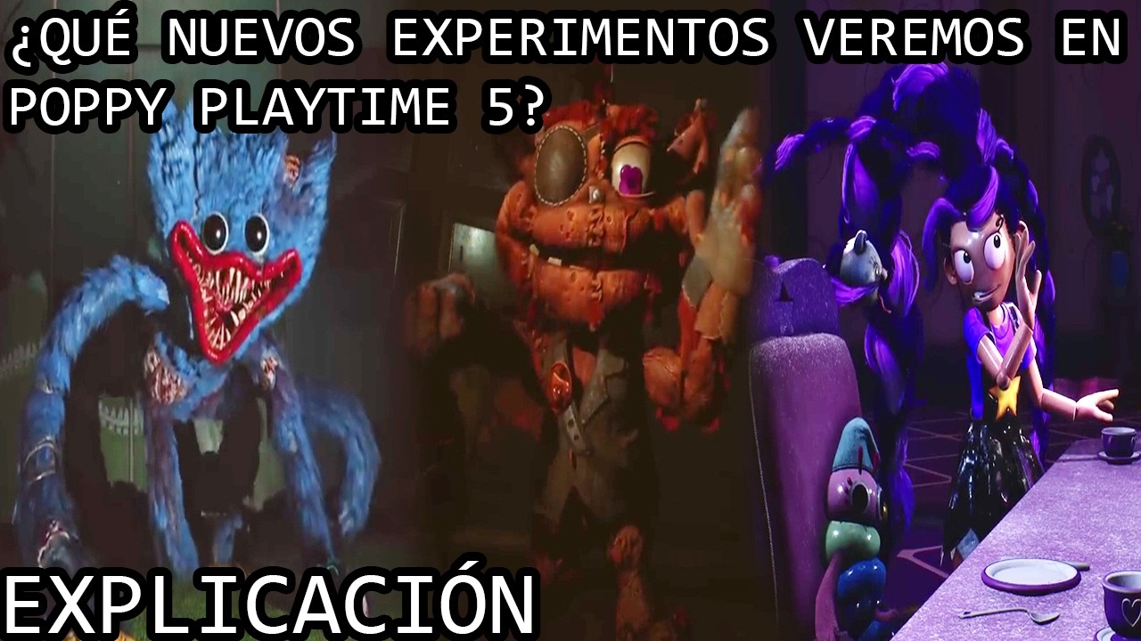 ¿Qué Nuevos Experimentos Veremos en Poppy Playtime 5? Análisis del Trailer Final de Poppy Playtime 5