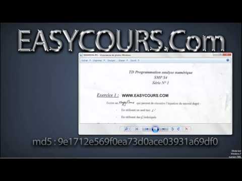 1-Introduction - Methode de travaille