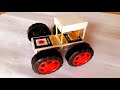 How To Make Mini Tractor At Home Matchbox MatchBox Craft Science Project Law Order