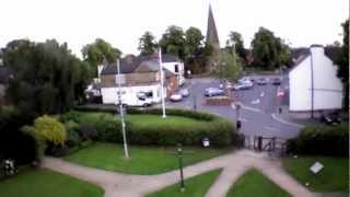 preview picture of video 'AR Drone 2.0 - With sound recorded from ground. 360 Flips / Barrel rolls. Flying over Village Green'