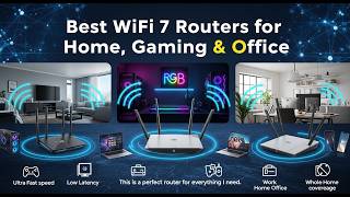 TOP 5 Best Wifi 7 Routers For Home, Gaming & Office 2026 | Budget Premium WiFi 7 Routers Compared