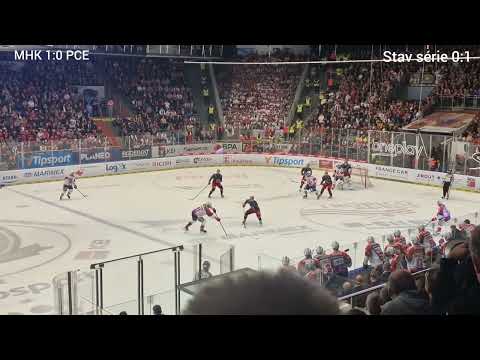 Mountfield hk vs hc dynamo pardubice 2.zápas semifinále 4.4.2025