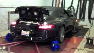 preview picture of video 'Porsche 997 Turbo Cabriolet Dyno Run / Tested - Porsche Exchange - Highland Park, IL'