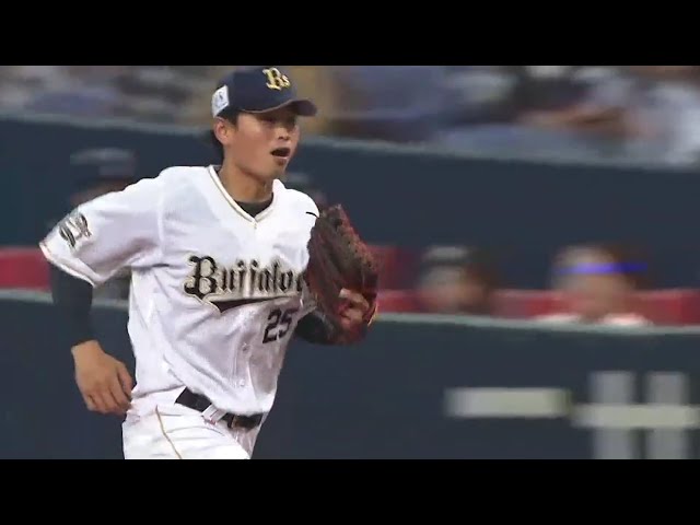 【2回表】 バファローズ・西村のプロ初捕殺となる好返球でピンチを凌ぐ!! 2018/6/14 Bs-C