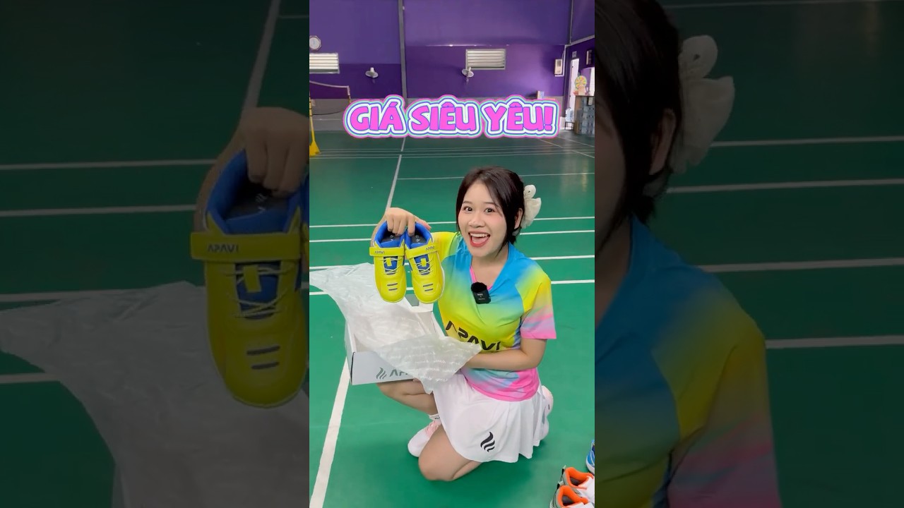 Giày cầu lông trẻ em Apavi Halo