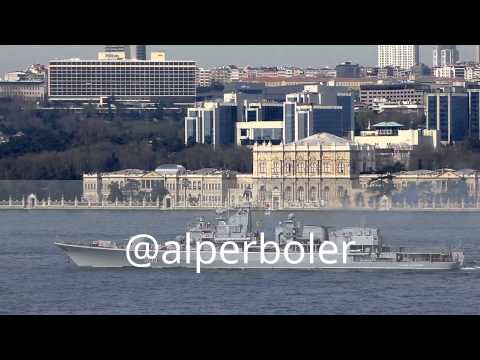 Ukrainian Navy's Krivak Class Frigate U130 Hetman Sahaydachniy