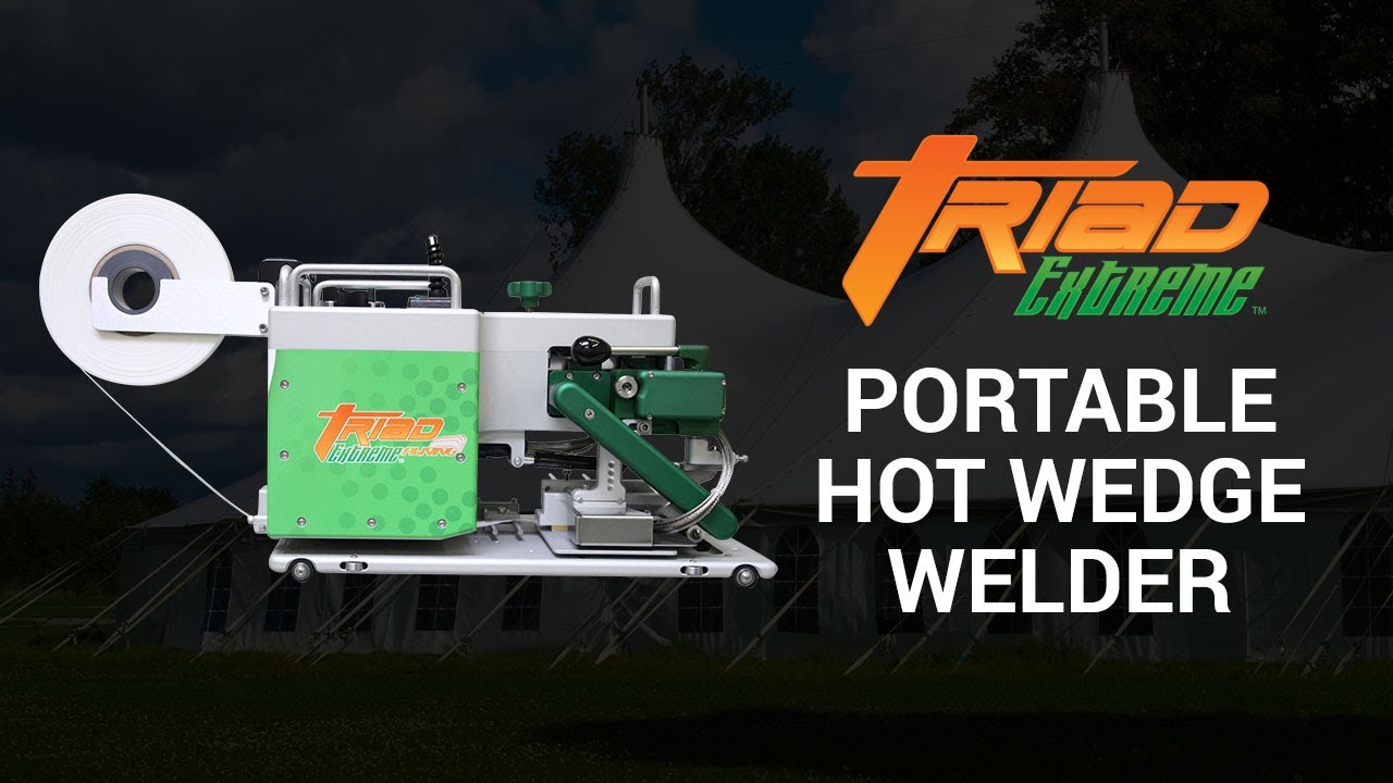 Portable Efficient Welder for PVC, Acrylic & More | Triad Extreme