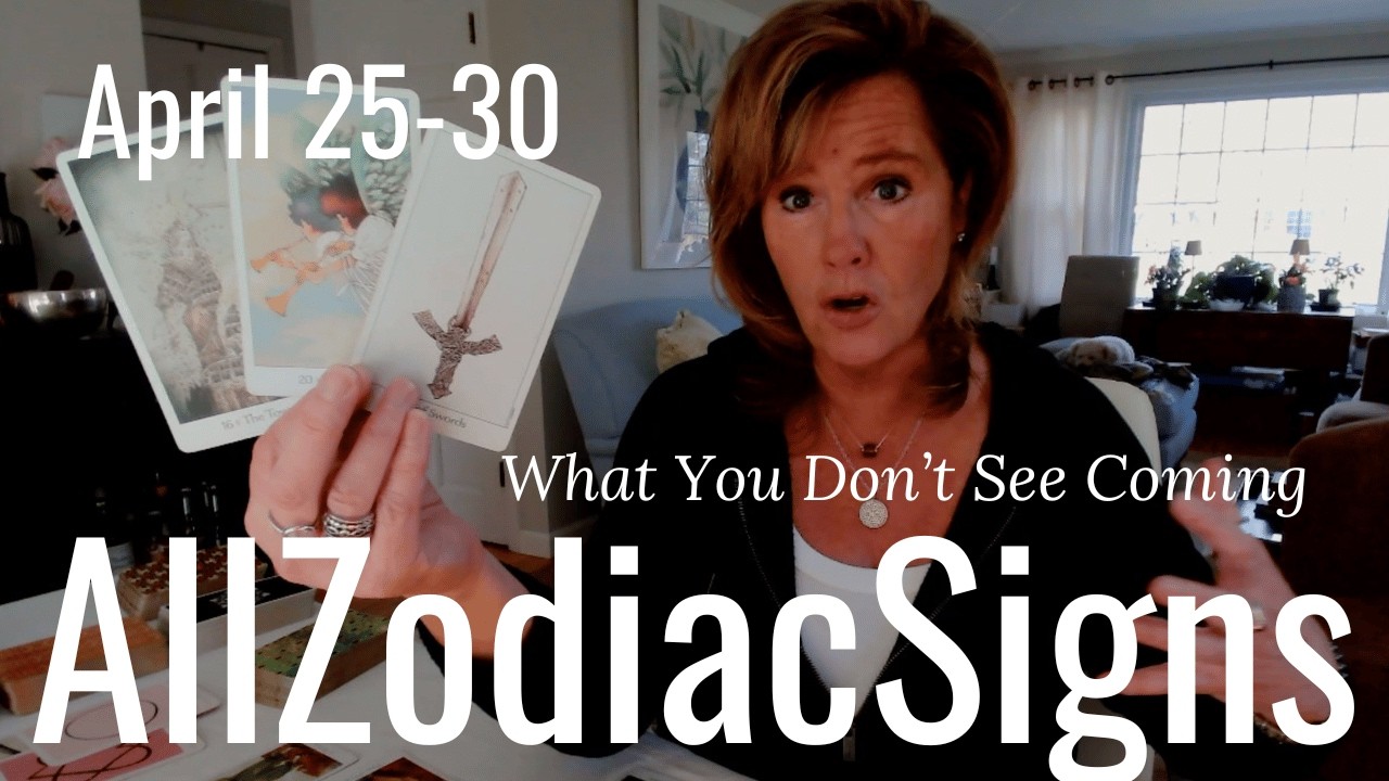 ALL ZODIAC SIGNS : What You Don't See Coming | April Saturday Tarot Reading