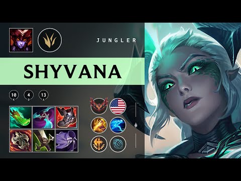 Shyvana Jungle vs Xin Zhao - NA Grandmaster Patch 25.24