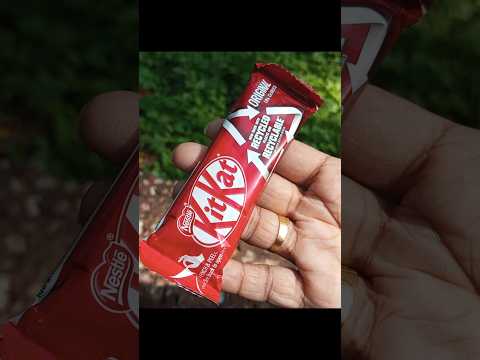 Kitkat original chocolate wafer#now made with recycled and recyclable 🙂 #shorts#viral