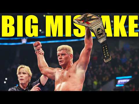 REAL REASON WHY CODY RHODES DETHRONE DREW MCINTYRE...WWE SmackDown