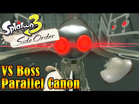 Splatoon 3 Side Order DLC - VS Boss Parallel Canon!