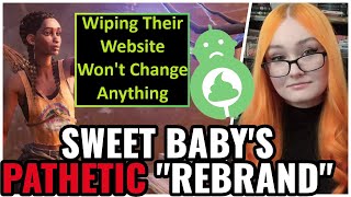 Sweet Baby Rebrand WON'T Work 🤣 They're DEPSERATE For Gamers To Forget They're DEI Dollar Grifters