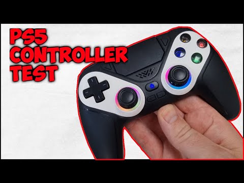 Testing a Foirceadal PS5 controller