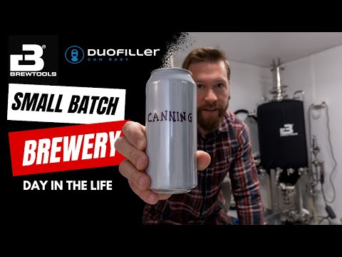 A Day in the Life of a Brewtools Brewery – Duofiller Canning | Starting a brewery: Ep. 15
