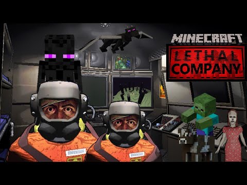 INSANE MINECRAFT MOD IN LETHAL COMPANY!!!