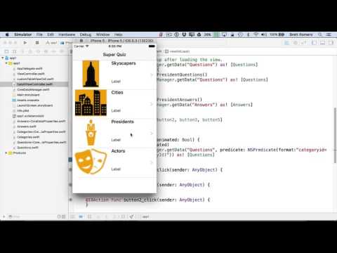 Learn To Build Your First Professional iOS App Load Data in Detail View