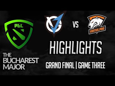 Dota 2 Bucharest PGL Major GRAND FINAL Highlights | VGJ. Thunder vs Virtus.pro | Game 3 | Mar 11