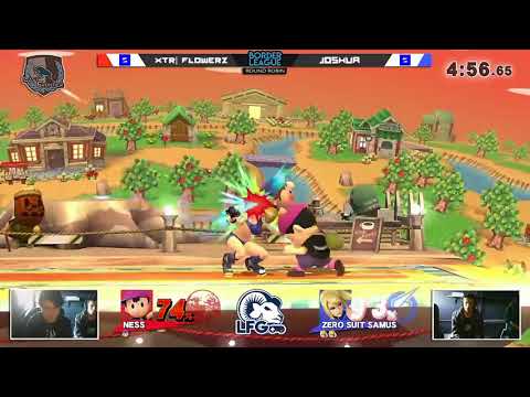 BL3 Smash 4 - XTR | Flowerz (Ness) VS Joshua (ZSS) - Round Robin