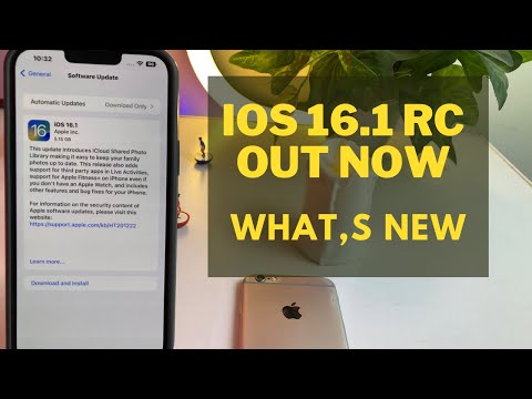 iOS 16.1 RC Out Now !! What’s New ?
