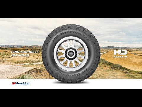 Find Yourself Off-road: BFGoodrich® HD-Terrain T/A® KT