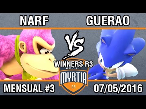 [SmashMyrtia69 #3] Narf (DK) vs Guerao (Sonic) Winners R3
