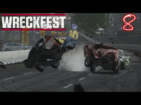 (Some Nasty Crashes!) Wreckfest Career Mode Part #8