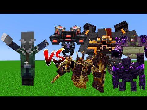 Windcontroller(Boss & Magic) Vs L_Ender's Cataclysm - Minecraft Mob Battle