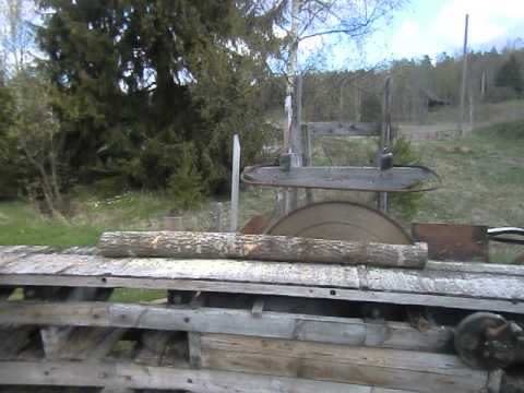 Galltorpsmilan Sågverket i drift