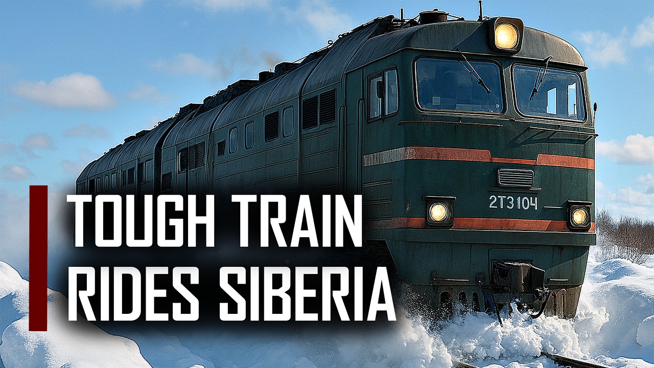 Toughest Train Rides Siberia: On Frozen rails through the Wilds of Russia | Investigate Asia