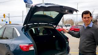 2020 Ford Escape SEL | How to Open the Trunk