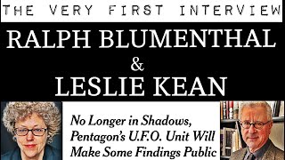 #01 Leslie Kean and Ralph Blumenthal - UFOs and The New York Times