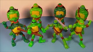 2007 TEENAGE MUTANT NINJA TURTLES SET OF 8 McDONAL