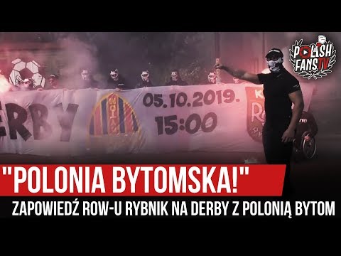 "POLONIA BYTOMSKA!" - zapowiedź ROW-u Rybnik na derby z Polonią Bytom (05.10.2019 r.