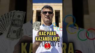 OLİMPİYATLARDA MADALYA KAZANAN SPORCULARA NE KADAR ÖDÜL VERİLİYOR? #paris2024 #o