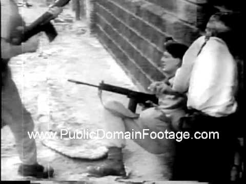 Anti-United Nations riots in Aden followed by flooding - newsreel and archival footage