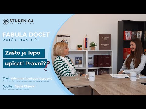 STUDENICA PODKAST - Fabula docet - Zašto je lepo upisati Pravni? - epizoda 1 sezona 2